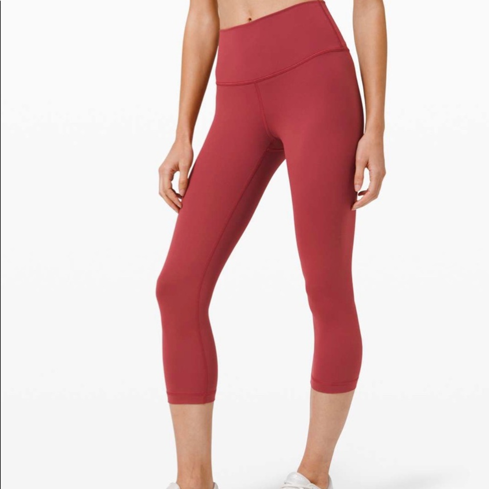 Lululemon Wunder Under Crop (High-Rise) Luxtreme